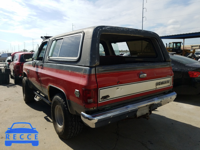 1988 CHEVROLET BLAZER V10 1GNEV18K5JF184618 image 2