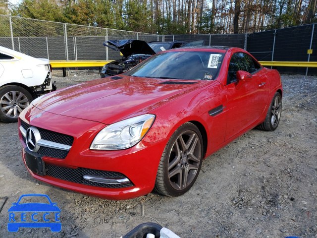 2014 MERCEDES-BENZ SLK 350 WDDPK5HAXEF088813 image 1