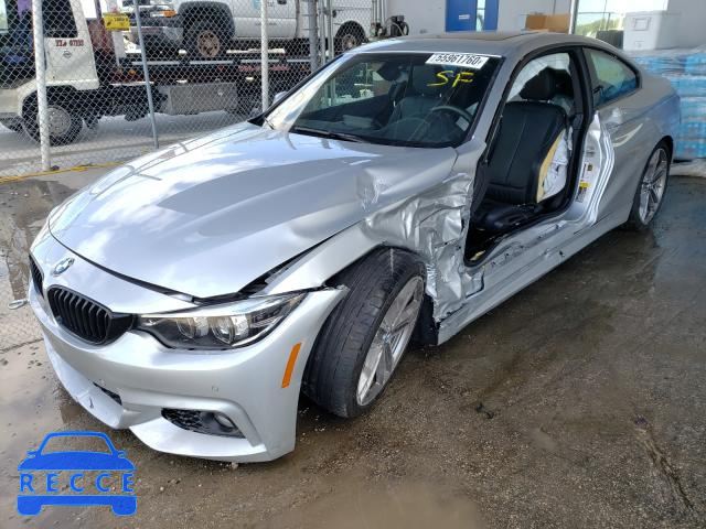 2018 BMW 430I WBA4W3C57JAB87435 image 1