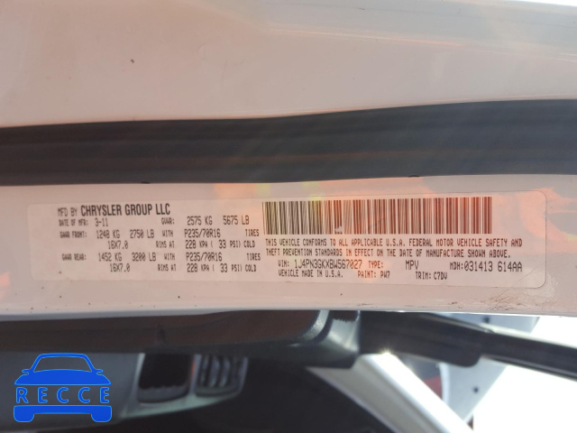 2011 JEEP LIBERTY RE 1J4PN3GKXBW567027 image 9