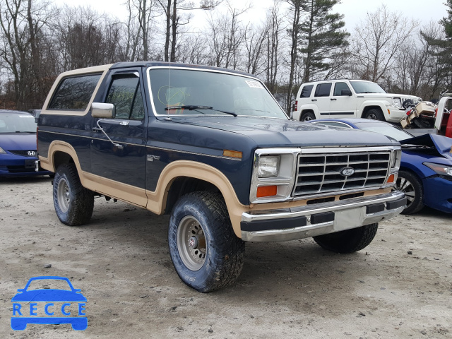 1986 FORD BRONCO U10 1FMEU15H3GLA44271 image 0