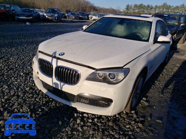 2014 BMW 740 I WBAYA6C53ED144150 зображення 1