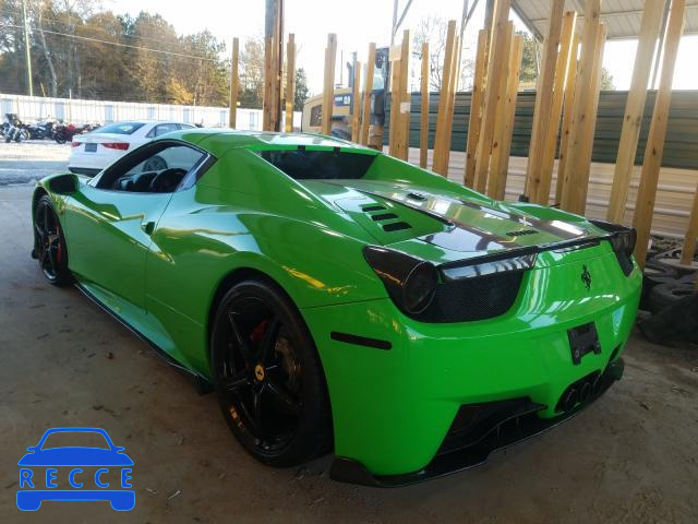 2013 FERRARI 458 SPIDER ZFF68NHA7D0189380 Bild 9