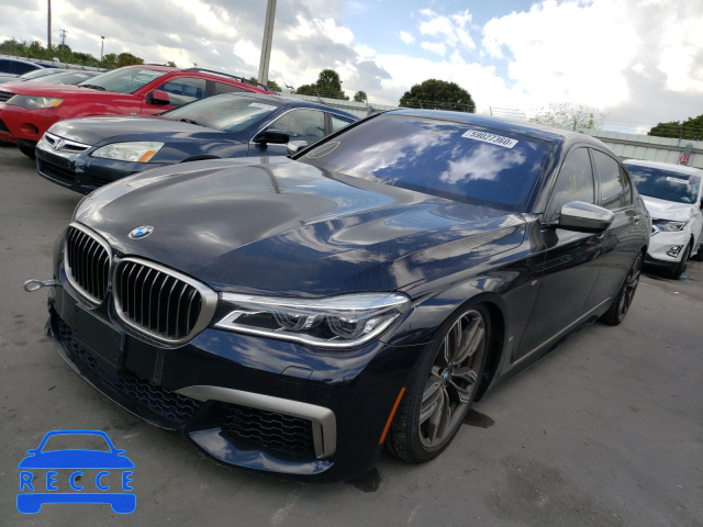 2017 BMW M760 XI WBA7H6C38HG614407 зображення 1