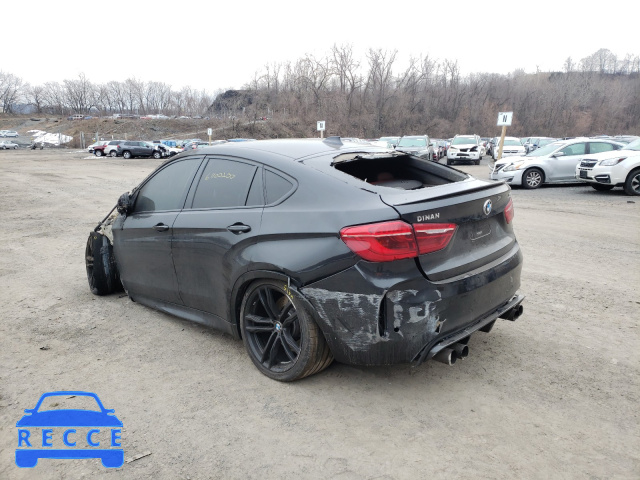 2015 BMW X6 M 5YMKW8C59F0R42870 image 2