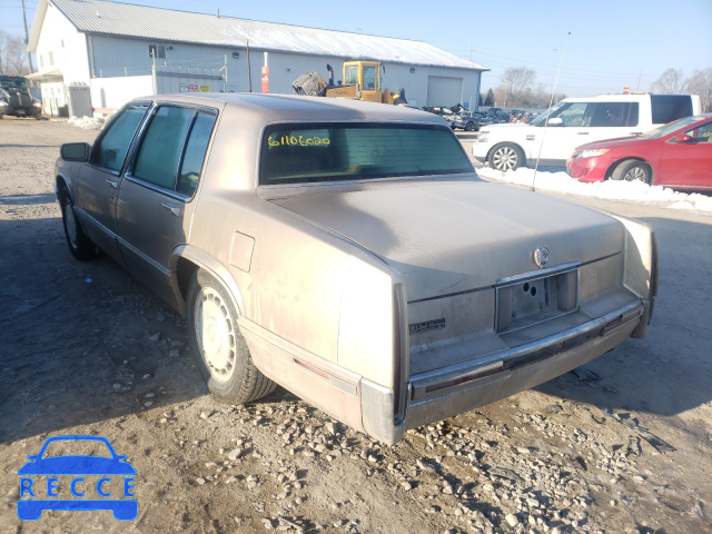 1992 CADILLAC DEVILLE TO 1G6CT53B1N4309543 image 2