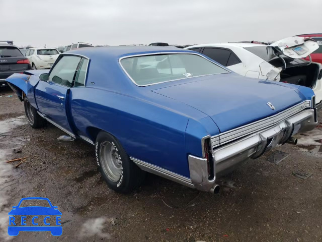 1972 CHEVROLET MONTECARLO 1H57J2B577452 image 1