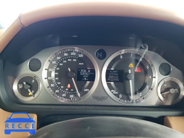 2009 ASTON MARTIN VANTAGE SCFBF03C49GC13118 image 8