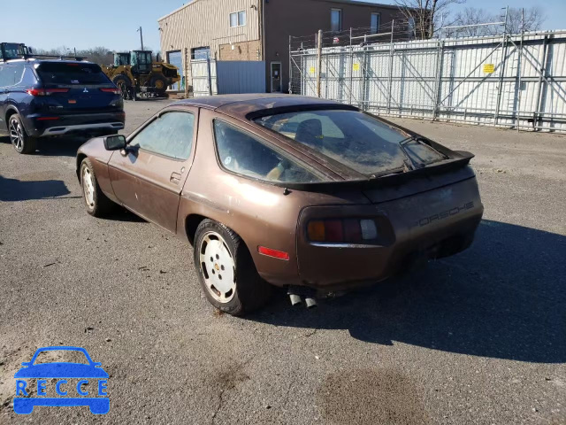 1985 PORSCHE 928 S WP0JB0920FS860528 image 1