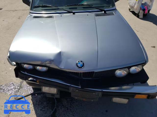 1986 BMW 528 E AUTO WBADK8307G9706097 Bild 10