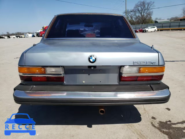 1986 BMW 528 E AUTO WBADK8307G9706097 зображення 5