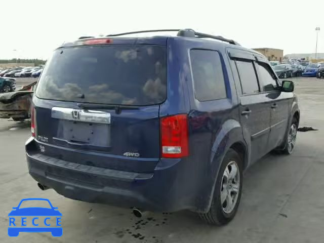2013 HONDA PILOT EXLN 5FNYF4H77DB015578 image 3