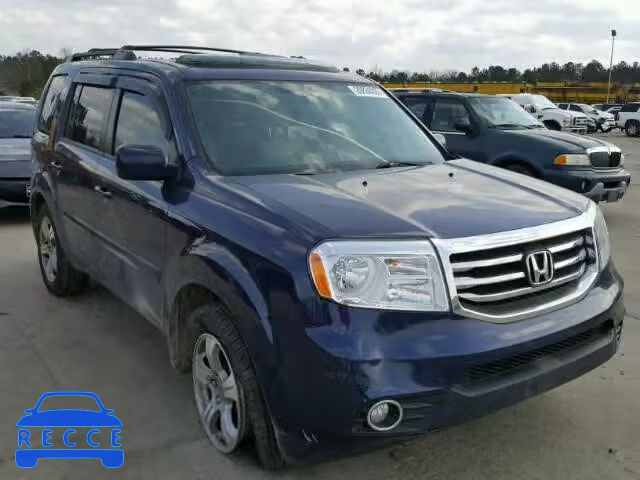 2013 HONDA PILOT EXLN 5FNYF4H77DB015578 image 8