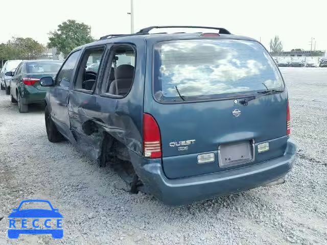 1997 NISSAN QUEST XE 4N2DN1115VD804002 image 2