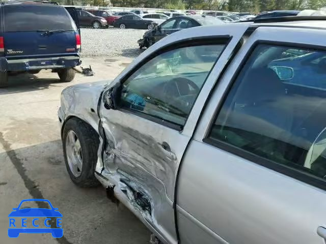 2001 VOLKSWAGEN GOLF 9BWGT61J414072206 image 9