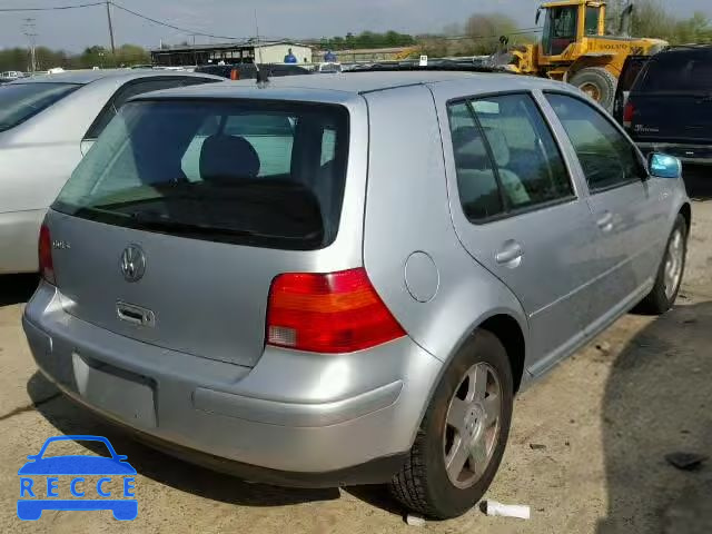 2001 VOLKSWAGEN GOLF 9BWGT61J414072206 image 3