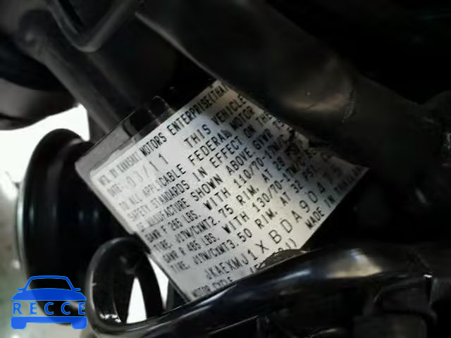 2011 KAWASAKI EX250 JKAEXMJ1XBDA90475 зображення 9