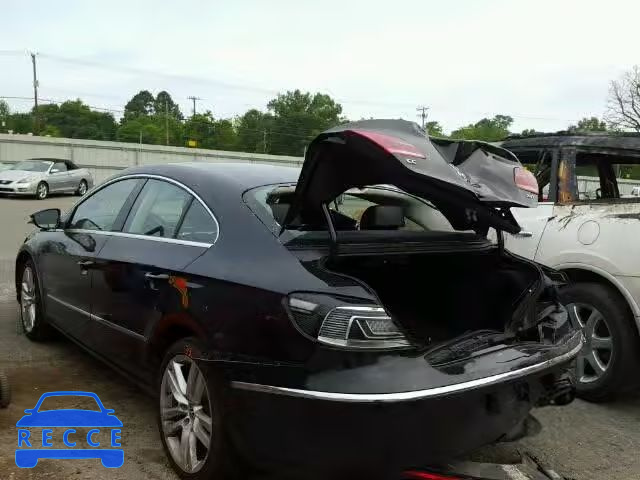 2013 VOLKSWAGEN CC LUXURY WVWRP7AN1DE512820 зображення 2