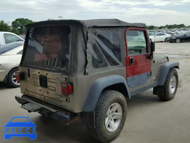 2004 JEEP WRANGLER 1J4FA69504P707427 зображення 3