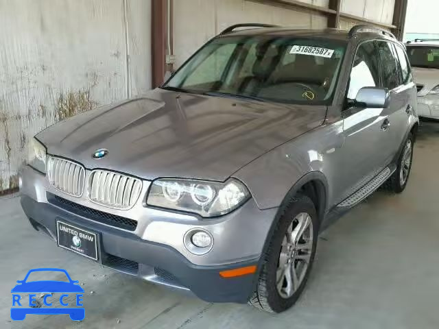 2008 BMW X3 WBXPC93448WJ14118 image 1