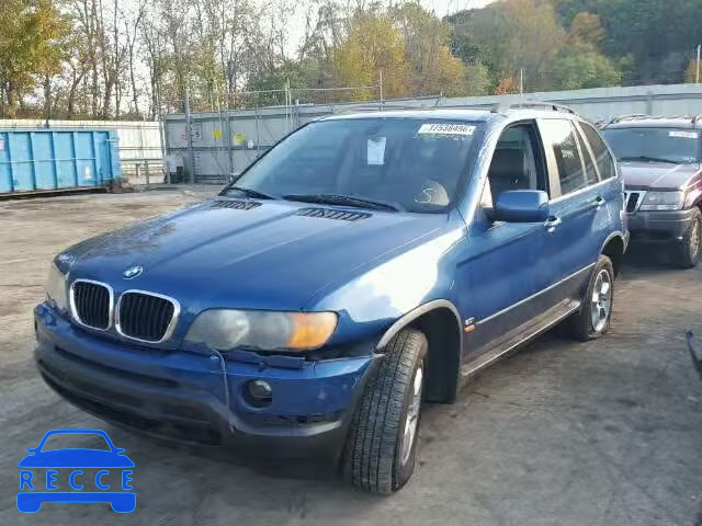 2002 BMW X5 5UXFA53542LP39061 image 1