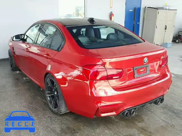 2016 BMW M3 WBS8M9C57G5E68383 image 2