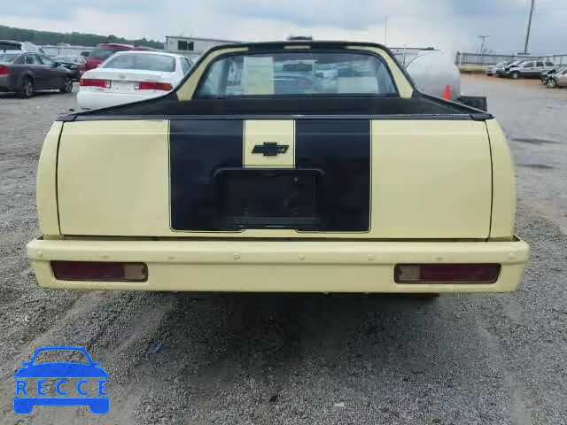 1984 CHEVROLET EL CAMINO 1GCCW80H2ER132373 image 5