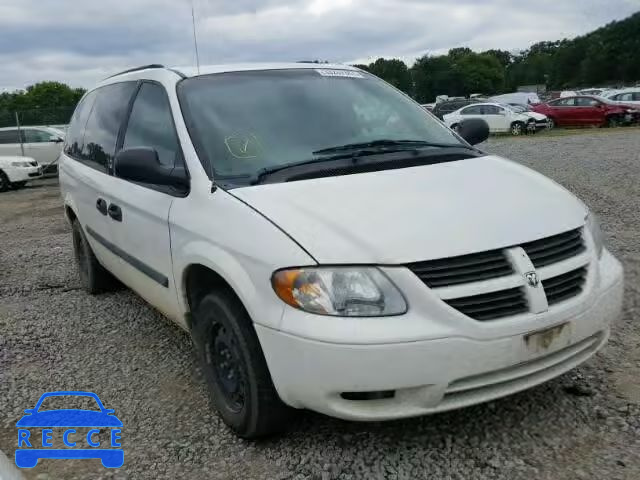 2006 DODGE GRAND CARA 1D4GP24R56B633401 зображення 0