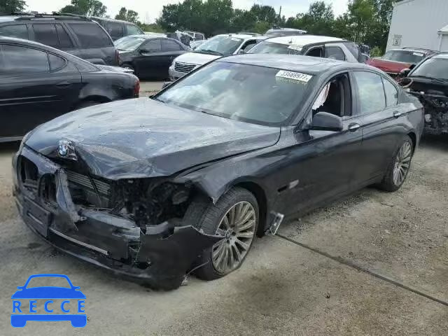 2009 BMW 750 WBAKA83519CY35495 зображення 8