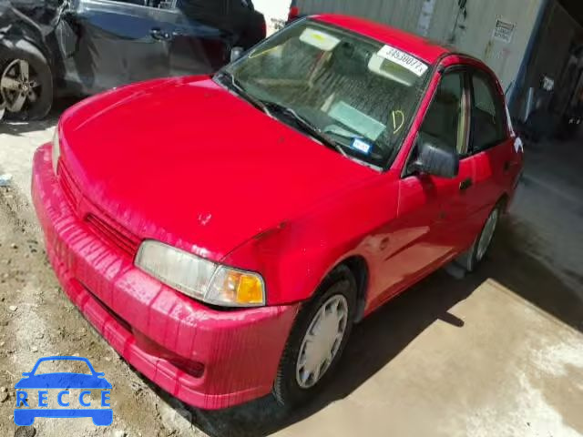 2001 MITSUBISHI MIRAGE JA3AY26C21U011682 image 1
