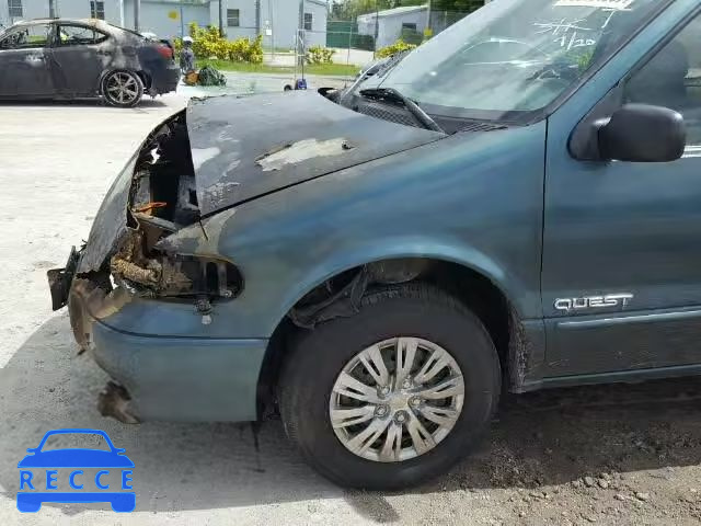 1996 NISSAN QUEST 4N2DN11W5TD807491 image 9