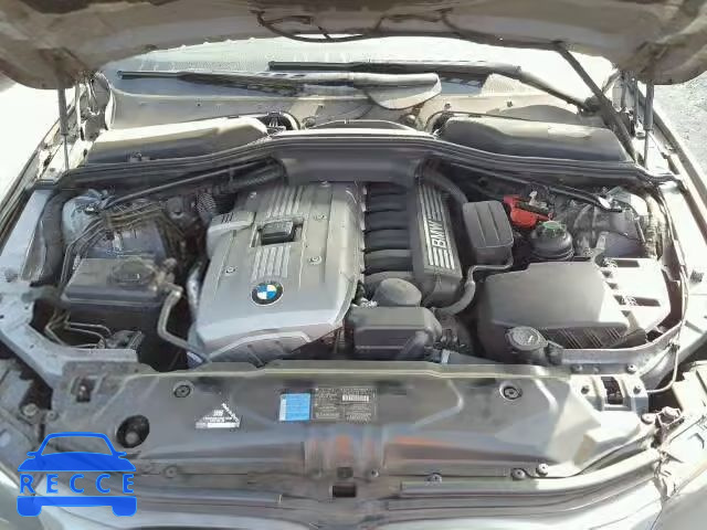 2007 BMW 525 I WBANE53567CW64000 зображення 6