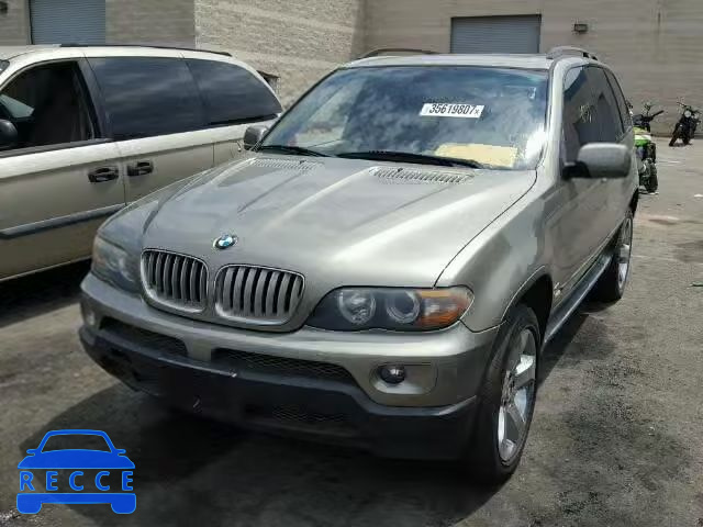 2005 BMW X5 5UXFB53505LV17618 зображення 1