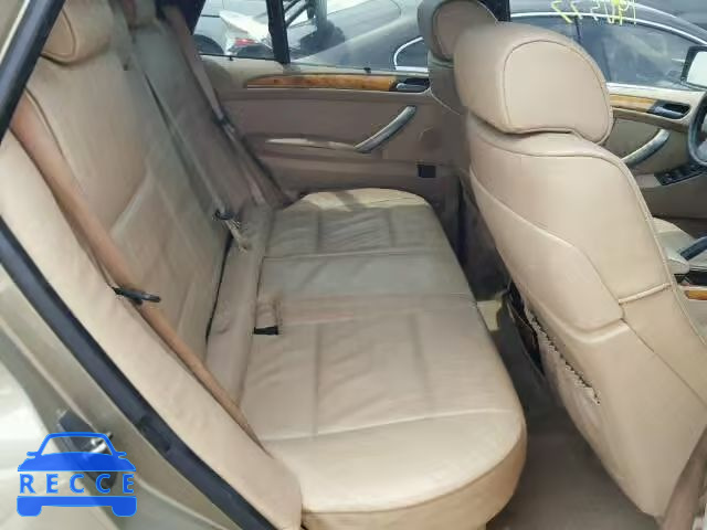 2005 BMW X5 5UXFB53505LV17618 зображення 5