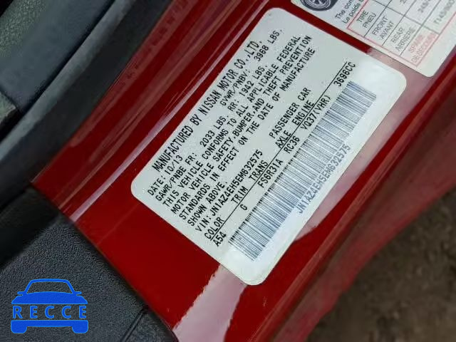 2014 NISSAN 370Z JN1AZ4EH5EM632575 зображення 9