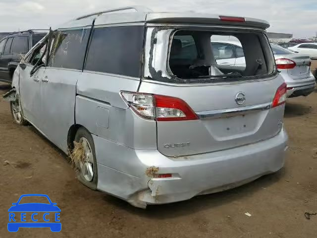 2017 NISSAN QUEST S JN8AE2KP7H9165454 image 2