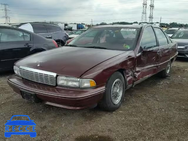 1991 CHEVROLET CAPRICE 1G1BL53E9MW202822 зображення 1