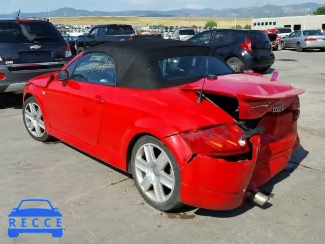 2005 AUDI TT TRUTC28NX51010087 image 2