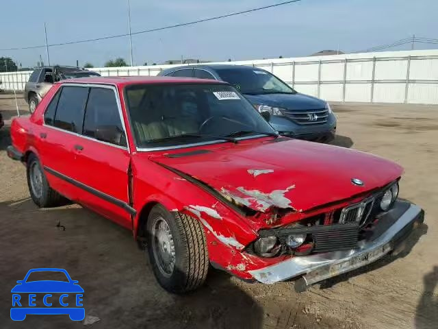 1985 BMW 535 WBADC8403F0667264 image 0