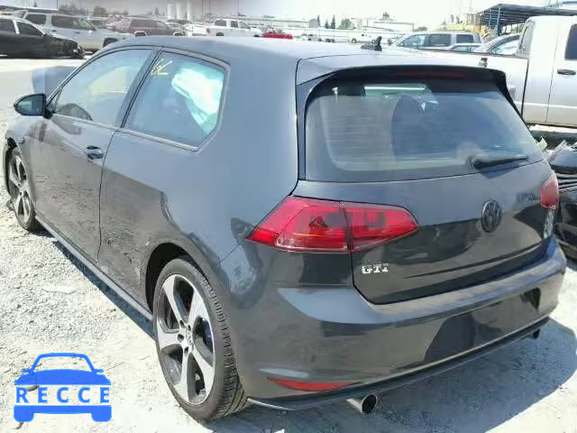 2016 VOLKSWAGEN GTI 3VWYT7AU2GM041495 зображення 2