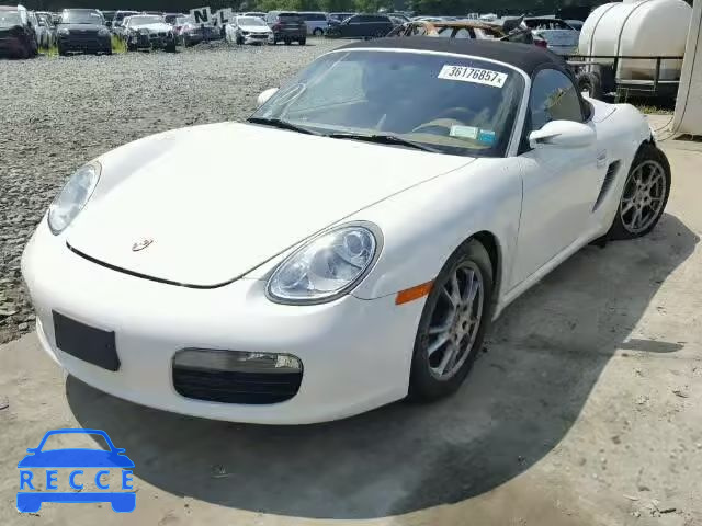 2007 PORSCHE BOXSTER WP0CA29857U711968 image 1