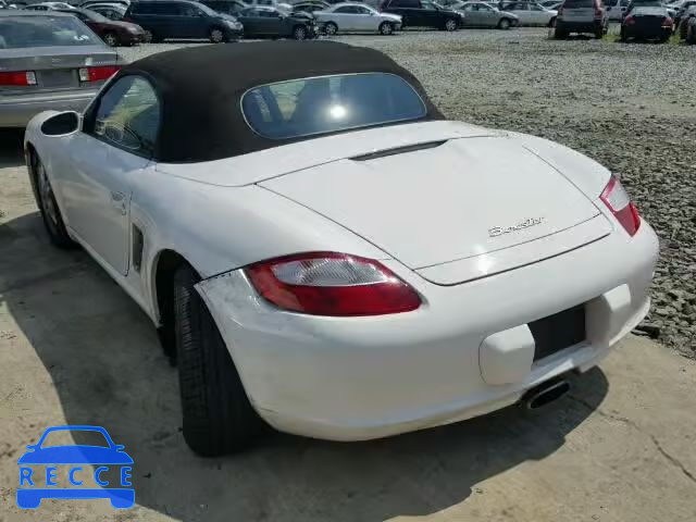 2007 PORSCHE BOXSTER WP0CA29857U711968 image 2