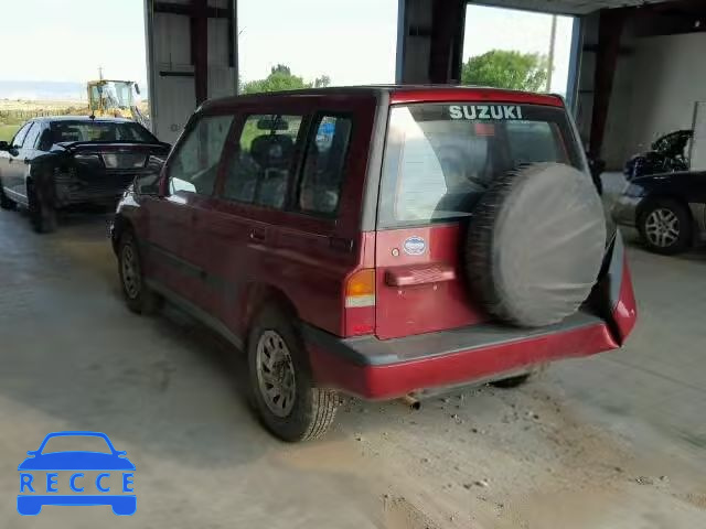 1997 SUZUKI SIDEKICK J JS3TD03V7V4100235 image 2