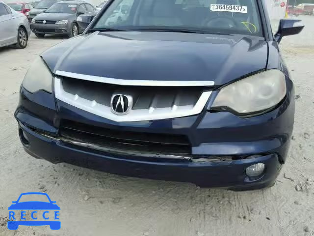 2009 ACURA RDX 5J8TB18259A003598 зображення 8