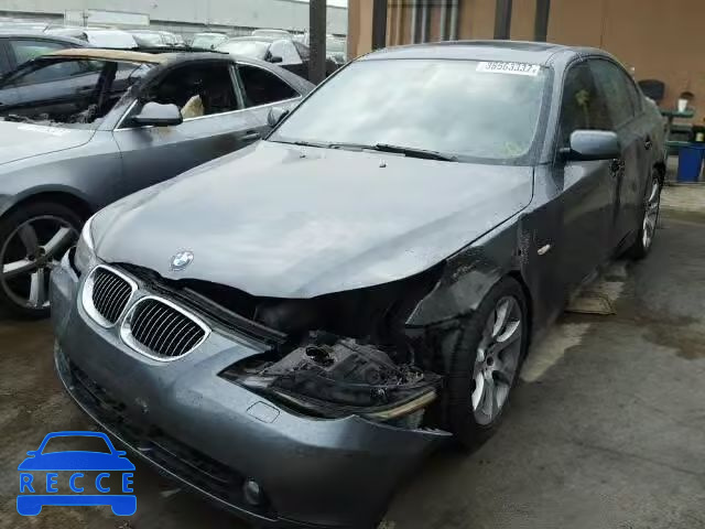 2007 BMW 550 I WBANB53587CP03839 image 1