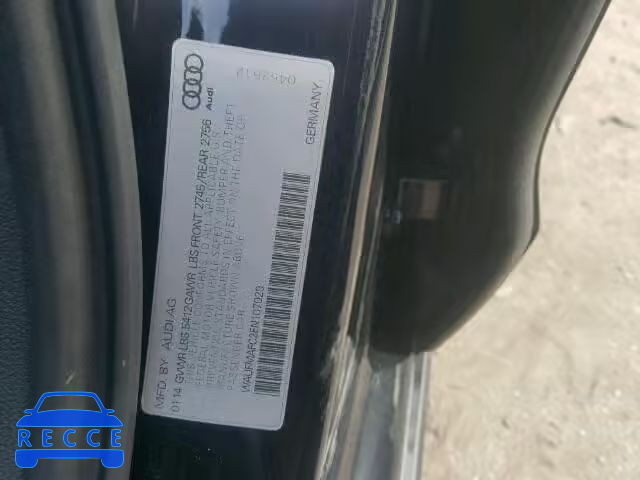 2014 AUDI A6 WAUFMAFC2EN107029 image 9