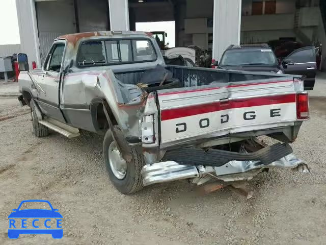 1991 DODGE W-SERIES 1B7KM26C0MS356209 зображення 2