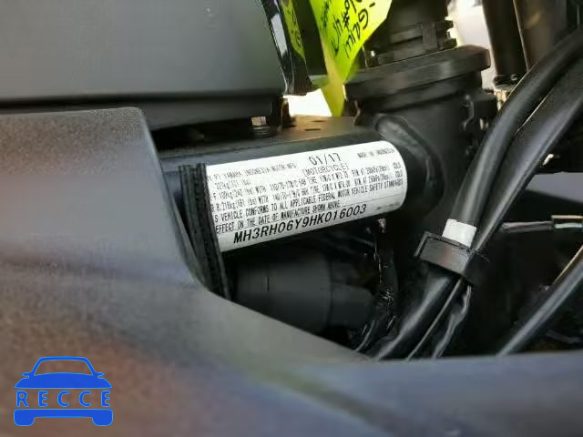 2017 YAMAHA YZFR3 MH3RH06Y9HK016003 image 9