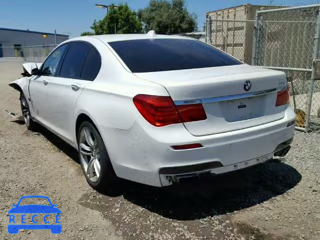 2012 BMW 740 WBAKA4C56CDY99719 зображення 2