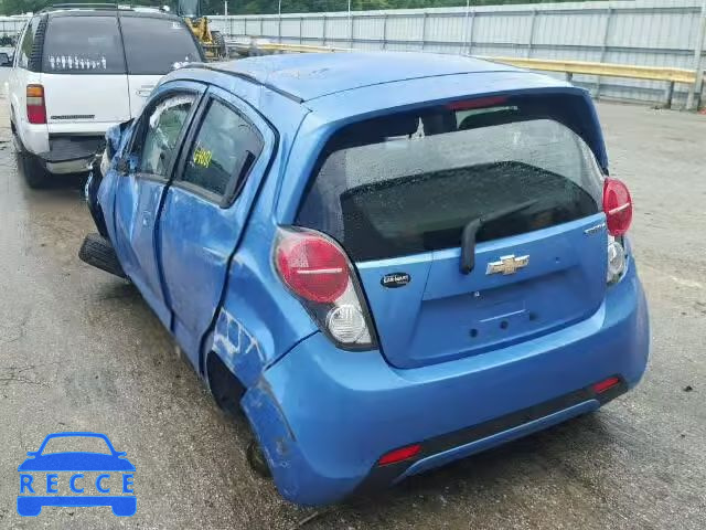 2013 CHEVROLET SPARK KL8CB6S98DC604351 зображення 2